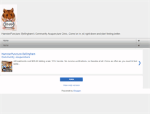 Tablet Screenshot of hamsterpuncture.com